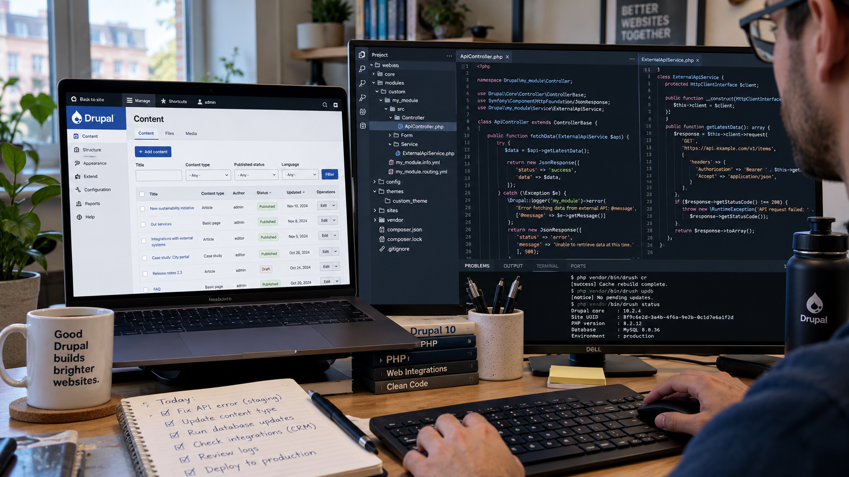 Drupal en PHP ontwikkeling